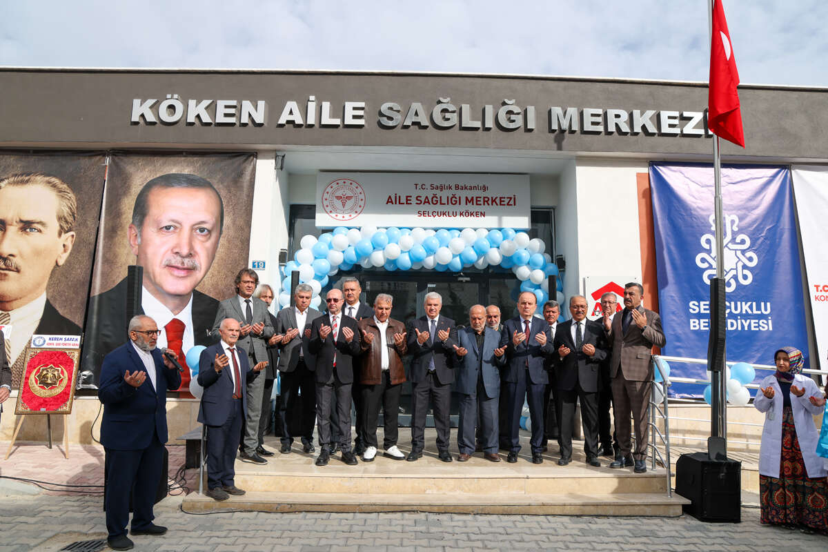 Konya hayırda yarışıyor! Selçuklu’nun yeni sağlık ocağı hizmete girdi 6